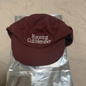 Satisfy Running - Running Cult Member PeaceShell™ Running Cap - Maroon - New